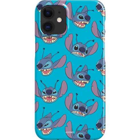 Disney Lilo and Stitch Face Expression Pattern iPhone 12 Mini Lite Case