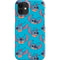 Disney Lilo and Stitch Face Expression Pattern iPhone 12 Mini Lite Case