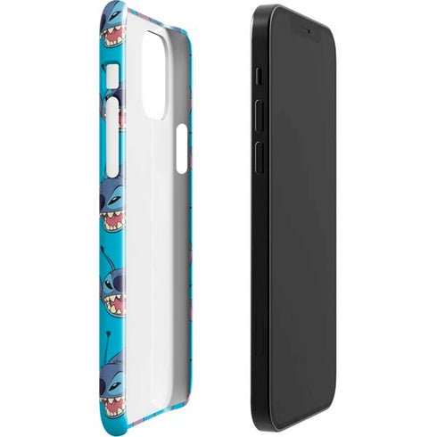 Disney Lilo and Stitch Face Expression Pattern iPhone 12 Mini Lite Case