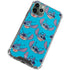 Disney Lilo and Stitch Face Expression Pattern iPhone 12 Pro Clear Case