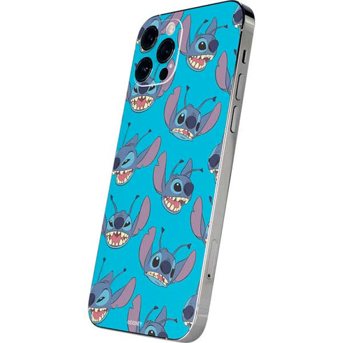 Disney Lilo and Stitch Face Expression Pattern iPhone 12 Pro Max Skin