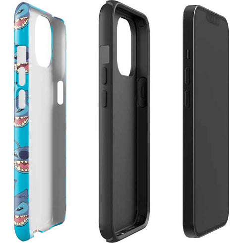 Disney Lilo and Stitch Face Expression Pattern iPhone 13 Impact Case
