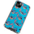 Disney Lilo and Stitch Face Expression Pattern iPhone 14 Clear Case