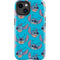 Disney Lilo and Stitch Face Expression Pattern iPhone 15 Plus Impact Case