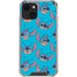 Disney Lilo and Stitch Face Expression Pattern iPhone 14 Plus Clear Case