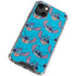 Disney Lilo and Stitch Face Expression Pattern iPhone 14 Plus Clear Case