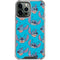 Disney Lilo and Stitch Face Expression Pattern iPhone 14 Pro Max Clear Case
