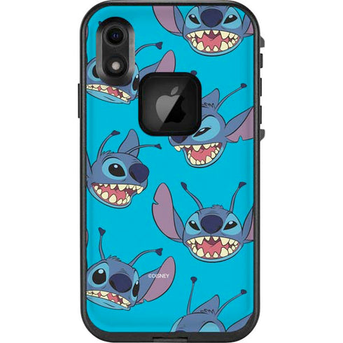Disney Lilo and Stitch Face Expression Pattern LifeProof Fre iPhone Skin