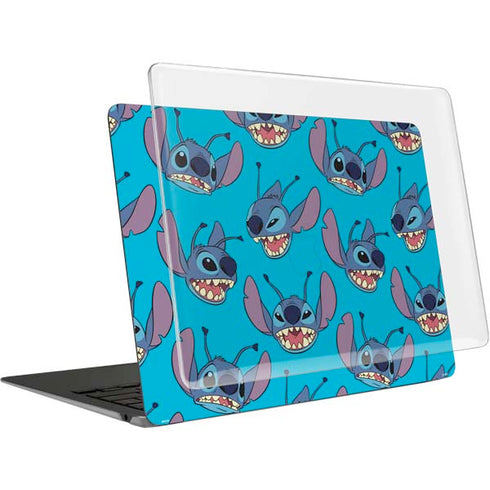 Disney Lilo and Stitch Face Expression Pattern MacBook Air 13in (2020) Case plus Skin