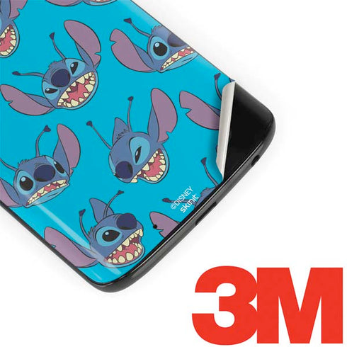 Disney Lilo and Stitch Face Expression Pattern Moto G6 Skin