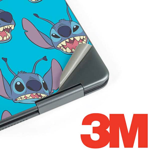 Disney Lilo and Stitch Face Expression Pattern Notebook 9 Pro 13in (2017) Skin