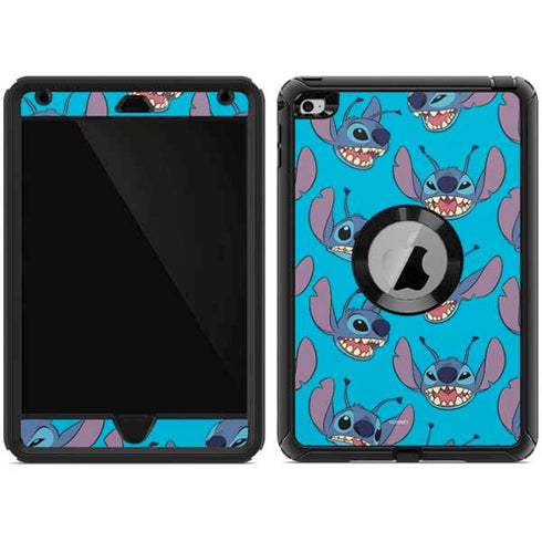 Disney Lilo and Stitch Face Expression Pattern Otterbox Defender iPad Skin