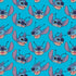 Disney Lilo and Stitch Face Expression Pattern PS4 Slim Skin