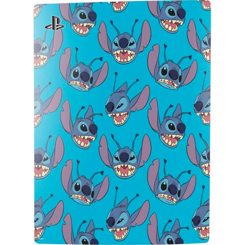Disney Lilo and Stitch Face Expression Pattern PS5 Bundle Skin