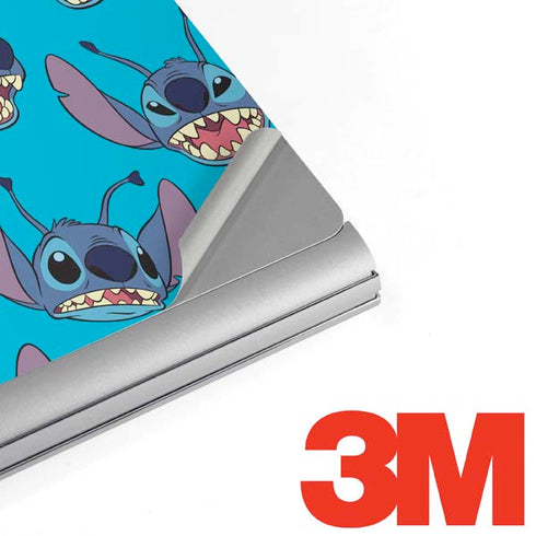 Disney Lilo and Stitch Face Expression Pattern Surface Book 2 13.5in Skin