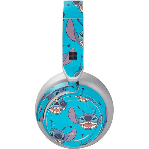 Disney Lilo and Stitch Face Expression Pattern Surface Headphones Skin