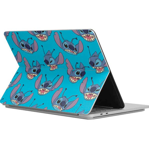 Disney Lilo and Stitch Face Expression Pattern Surface Laptop Studio Skin