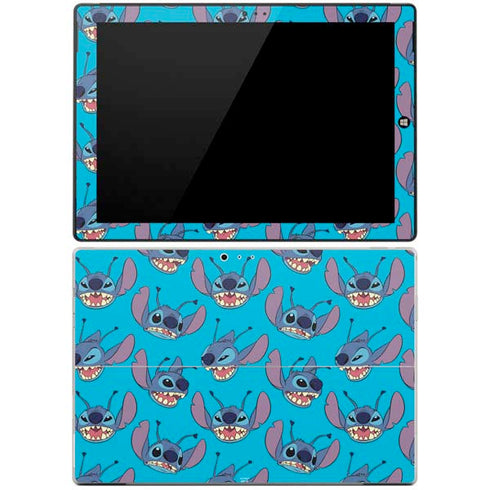 Disney Lilo and Stitch Face Expression Pattern Surface Pro 3 Skin