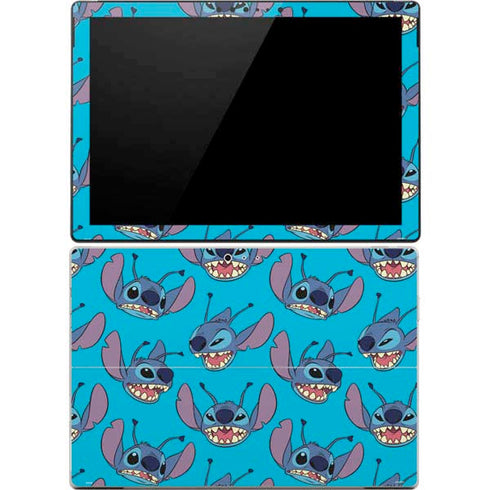 Disney Lilo and Stitch Face Expression Pattern Surface Pro 4 Skin