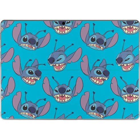 Disney Lilo and Stitch Face Expression Pattern Surface Pro 8 Skin