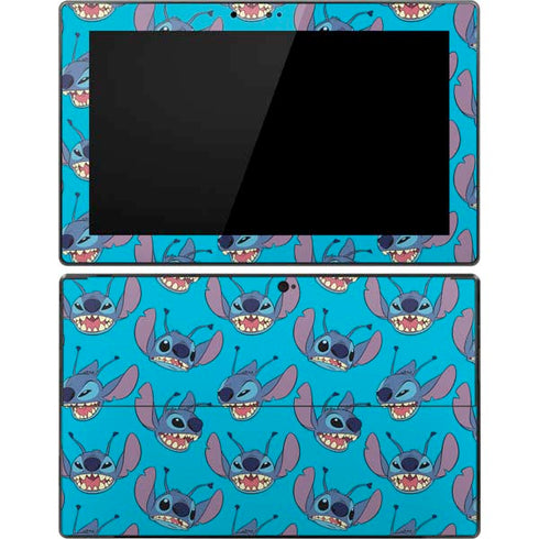 Disney Lilo and Stitch Face Expression Pattern Surface Pro Tablet Skin