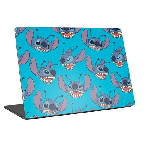 Disney Lilo and Stitch Face Expression Pattern Universal Laptop 16.6in (13.4 x 9.7in) Skin