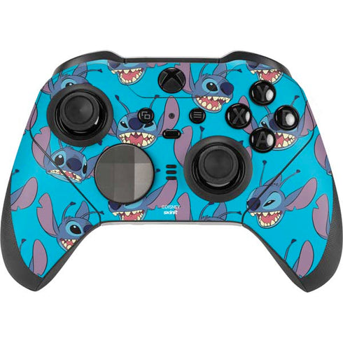 Disney Lilo and Stitch Face Expression Pattern Xbox Elite Wireless Controller Series 2 Skin