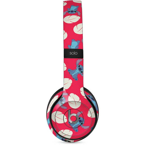 Disney Lilo and Stitch Character Pattern Beats Solo 2 Wired Skin