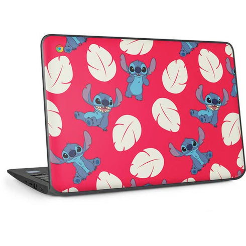 Disney Lilo and Stitch Character Pattern HP Chromebook Skin