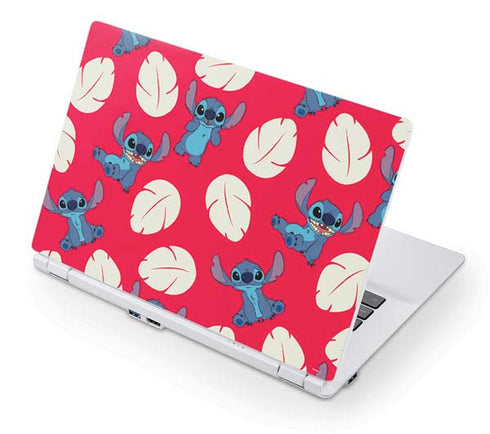 Disney Lilo and Stitch Character Pattern Acer Chromebook Skin