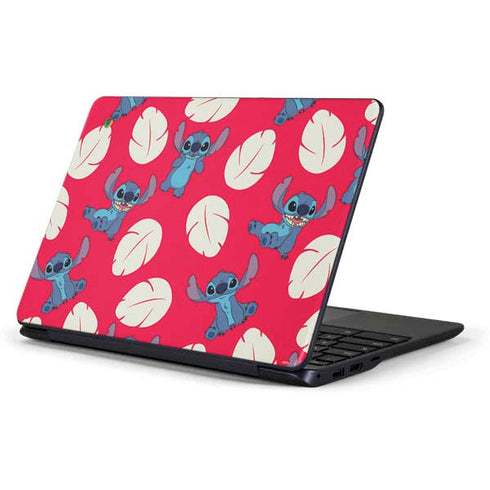 Disney Lilo and Stitch Character Pattern Samsung Chromebook Skin