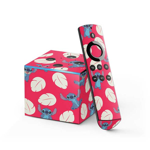 Disney Lilo and Stitch Character Pattern Fire TV Cube Skin