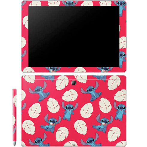 Disney Lilo and Stitch Character Pattern Galaxy Book 12in Skin