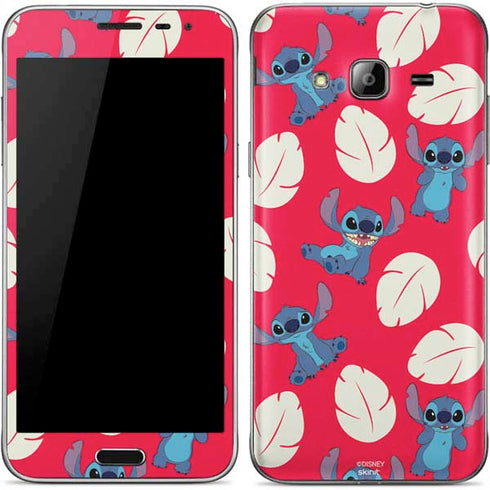 Disney Lilo and Stitch Character Pattern Galaxy J3 Skin