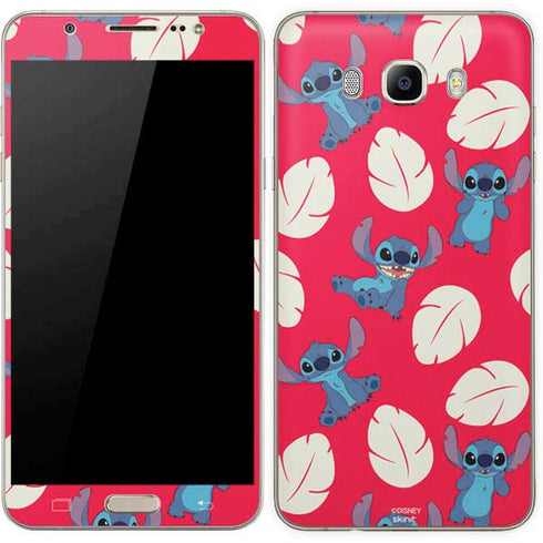 Disney Lilo and Stitch Character Pattern Galaxy J7 Skin