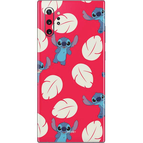 Disney Lilo and Stitch Character Pattern Galaxy Note 10 Plus Skin