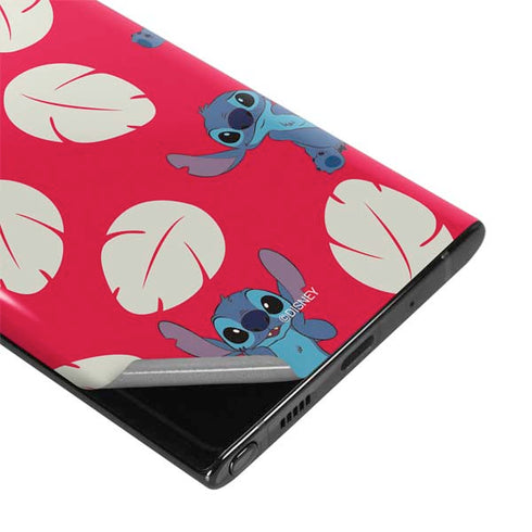 Disney Lilo and Stitch Character Pattern Galaxy Note 10 Plus Skin