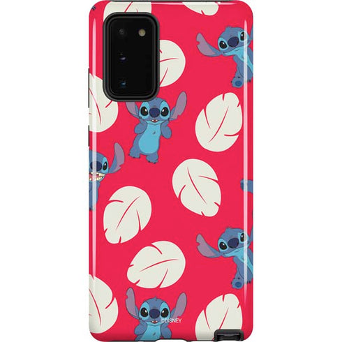 Disney Lilo and Stitch Character Pattern Galaxy Note20 5G Pro Case