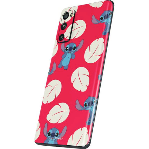 Disney Lilo and Stitch Character Pattern Galaxy S20 Fan Edition Skin
