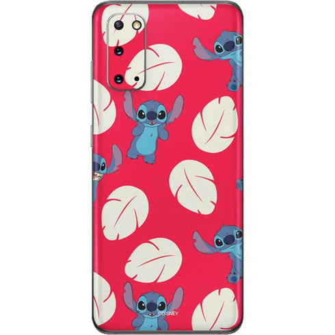 Disney Lilo and Stitch Character Pattern Galaxy S20 Skin