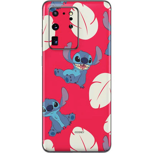 Disney Lilo and Stitch Character Pattern Galaxy S20 Ultra 5G Skin
