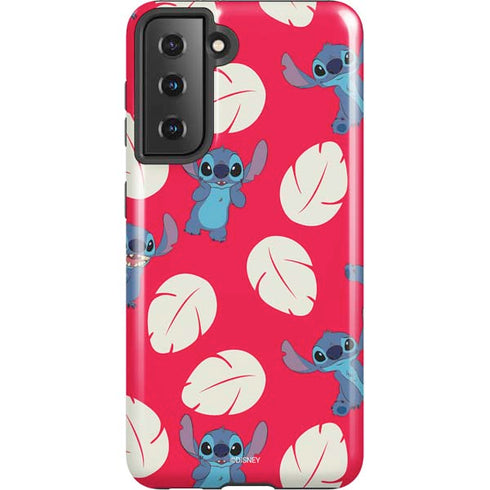 Disney Lilo and Stitch Character Pattern Galaxy S21 5G Pro Case