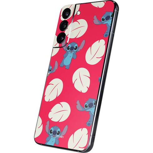 Disney Lilo and Stitch Character Pattern Galaxy S22 Plus Skin