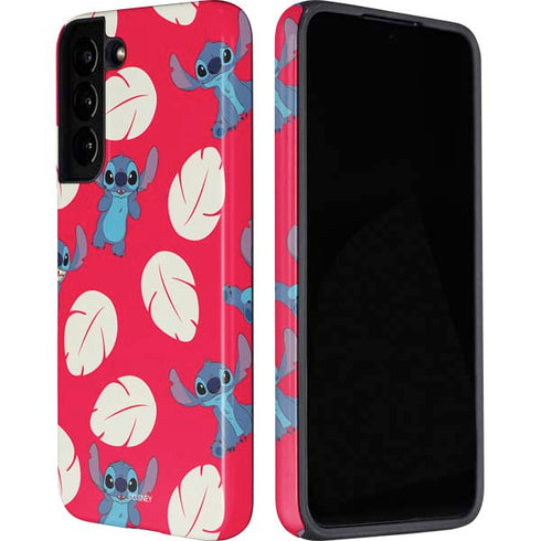 Disney Lilo and Stitch Character Pattern Galaxy S22 Pro Case
