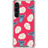 Disney Lilo and Stitch Character Pattern Galaxy S23 Clear Case