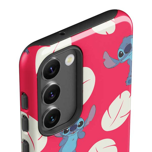 Disney Lilo and Stitch Character Pattern Galaxy S23 Plus Pro Case