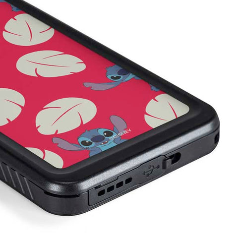 Disney Lilo and Stitch Character Pattern Galaxy S23 Plus Waterproof Case