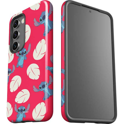 Disney Lilo and Stitch Character Pattern Galaxy S23 Pro Case