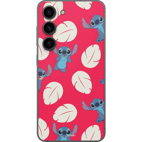 Disney Lilo and Stitch Character Pattern Galaxy S23 Skin