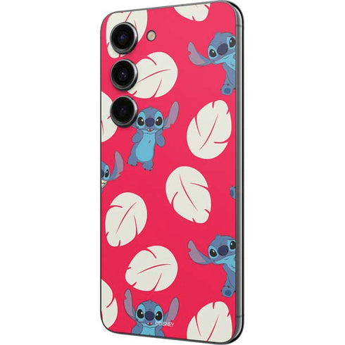Disney Lilo and Stitch Character Pattern Galaxy S23 Skin